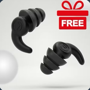 Free Anti-Noise Military Grade Earplugs™